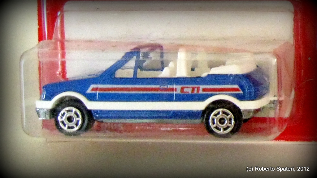 Majorette Peugeot 205 Convertible (n.210)